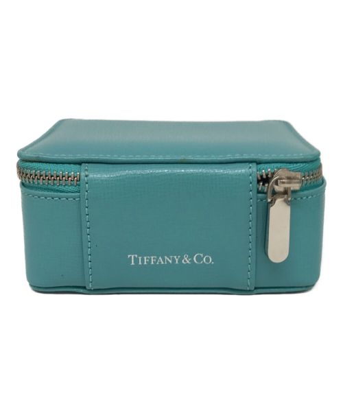 TIFFANY & Co.（ティファニー）Tiffany & Co. (ティファニー) アクセサリーポーチ ブルーの古着・服飾アイテム