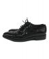 SHIPS (シップス) mastercraftcd footwear (マスタークラフテッドフットウェア) エナメルレースアップシューズ ブラック サイズ:6 1/2：3980円