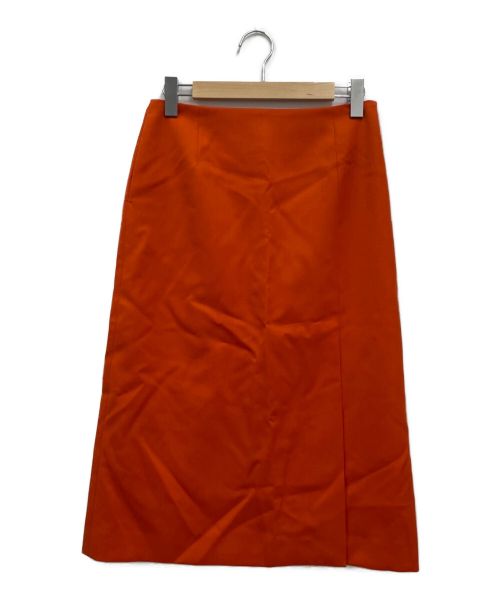 CYCLAS（シクラス）CYCLAS (シクラス) サイドスリットスカート オレンジ サイズ:38の古着・服飾アイテム