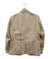 CABaN (キャバン) タータンチェックジャケット　59-07-11-07001 グレー サイズ:M：10000円