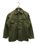 US ARMYユーエスアーミー）の古着「ユーティリティシャツ/ミリタリーシャツ/77年製/アメリカ軍」｜オリーブ