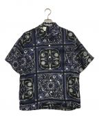 Children of the Discordance×N.HOOLYWOODチルドレン オブ ザ ディスコーダンス×エヌ ハリウッド）の古着「pieces Hawaiian Shirt/9211-SH18-046」｜ブルー