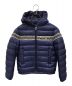 MONCLER（モンクレール）の古着「Renald Moncler quilted nylon down jacket with zip/ダウンジャケット/F19541A12020」｜ネイビー