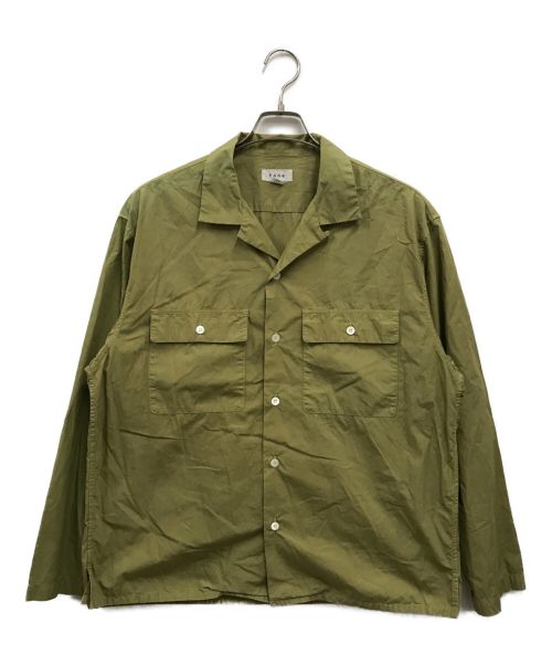 TONE（トーン）TONE (トーン) オープンカラーシャツ グリーン サイズ:3の古着・服飾アイテム