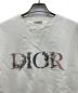 中古・古着 DIOR (ディオール) Dior Floral Logo Crewneck/スウェット/113J687A0531/21年モデル ホワイト サイズ:M：29800円