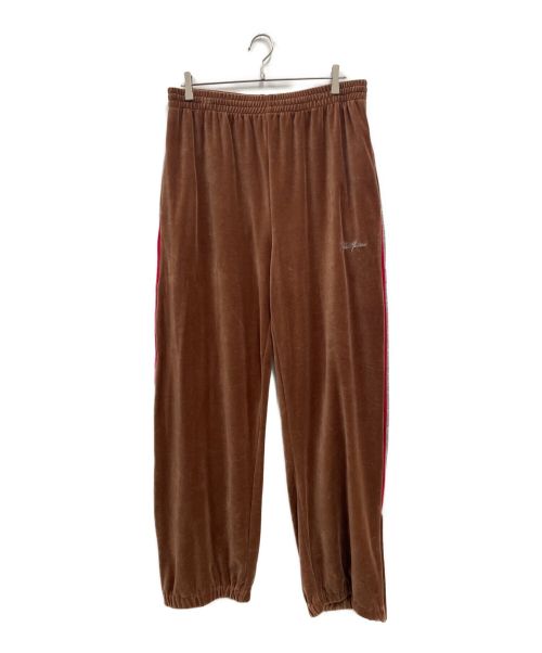 PHAT FARM（ファットファーム）PHAT FARM (ファットファーム) ベロアトラックパンツ ブラウン サイズ:XLの古着・服飾アイテム