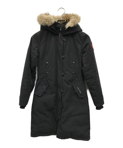 CANADA GOOSE（カナダグース）CANADA GOOSE (カナダグース) ケンジントン ファー ダウンコート/2506JL ブラック サイズ:XSの古着・服飾アイテム