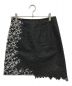 3.1 phillip lim (スリーワンフィリップリム) フラワー刺繍スカート グレー：7000円