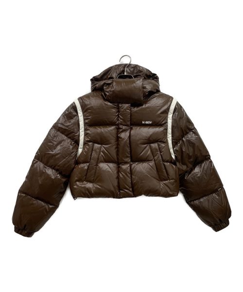 NERDY（ノルディ）NERDY (ノルディ) ダウンジャケット ブラウン サイズ:EXTRA SMALLの古着・服飾アイテム