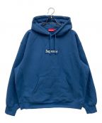 SUPREMEシュプリーム）の古着「Box Logo Hooded Sweatshirt」｜ブルー