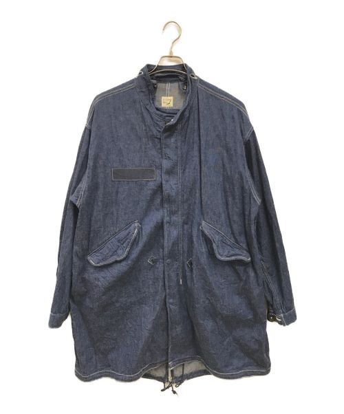 orSlow（オアスロウ）orSlow (オアスロウ) M65 Fishtail Denim Coat/デニムコート ブルー サイズ:3の古着・服飾アイテム