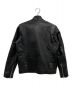 HORN WORKS (ホーンワークス) カウレザーライダースジャケット ブラック サイズ:L：9800円