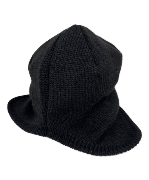 PEACE MINUSONE（ピースマイナスワン）PEACE MINUSONE (ピースマイナスワン) ニット帽 ブラックの古着・服飾アイテム