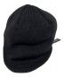 PEACE MINUSONE (ピースマイナスワン) ニット帽 ブラック：8000円