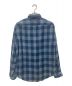 POLO RALPH LAUREN (ポロ・ラルフローレン) ガーゼチェックシャツ ブルー サイズ:M：5800円