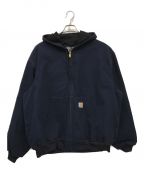 CarHarttカーハート）の古着「FIRM DUCK THERMAL-LINED ACTIVE JACKET/アクティブジャケット」｜ネイビー