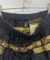 中古・古着 tricot COMME des GARCONS (トリココムデギャルソン) 装飾フレアスカート/TO-S026 ブラック サイズ:FREE：5000円