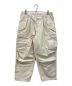 KOHKI（コッキ）の古着「Army cotton gabardine trousers」｜ベージュ