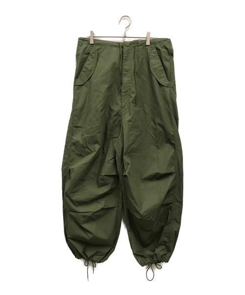 BEAMS BOY（ビームスボーイ）BEAMS BOY (ビームスボーイ) US ARMY オーバー パンツ グリーン サイズ:FREEの古着・服飾アイテム