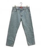SUPREMEシュプリーム）の古着「23SS  Washed Regular Jeans/デニムパンツ」｜ブルー