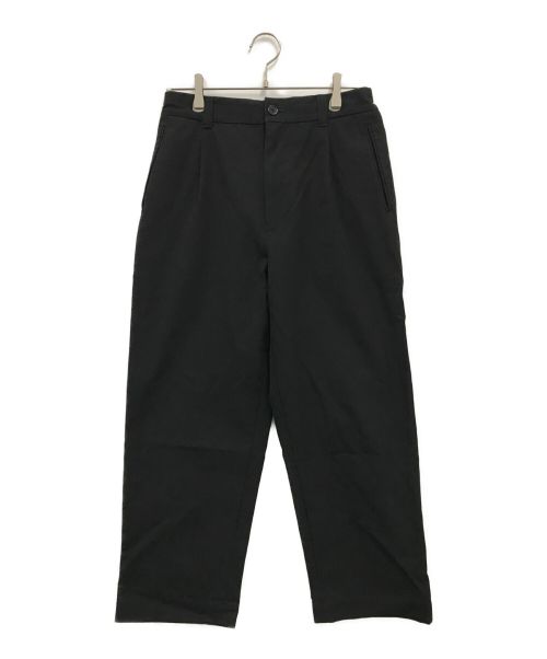 A vontade（アボンタージ）A vontade (アボンタージ) 1 Tuck Easy Trousers ブラック サイズ:Mの古着・服飾アイテム