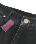 中古・古着 Vivienne Westwood man (ヴィヴィアン ウェストウッド マン) バックポケットプリントデニムパンツ ブラック サイズ:48：8000円