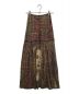 Jean Paul GAULTIER FEMME (ジャンポールゴルチェフェム) 90'sモザイクフェイスプリントスカート マルチカラー サイズ:40：50000円