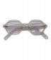 金子眼鏡（カネコメガネ）の古着「ヘキサゴンサングラス/KC-63/CELLULOID」