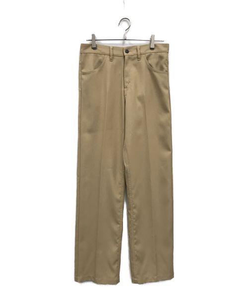 DAIRIKU（ダイリク）DAIRIKU (ダイリク) Flasher Pressed Pants ベージュ サイズ:31の古着・服飾アイテム