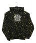 THE BLACK EYE PATCH（ブラックアイパッチ）の古着「Star Patterned Hoodie」｜ブラック×イエロー