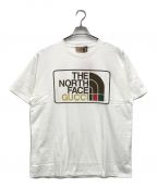 GUCCI×THE NORTH FACEグッチ×ザ ノース フェイス）の古着「Oversize Tee/616036 XJDCL」｜ホワイト