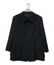 EMPORIO ARMANI (エンポリオアルマーニ) ハーフジャケット ブラック サイズ:54