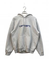 Carhartt WIP (カーハート ワークインプログレス) HOODED CARHARTT SWEAT グレー サイズ:-