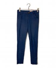 Vivienne Westwood RED LABEL (ヴィヴィアンウエストウッドレッドレーベル) オーブボタンテーパードパンツ ブルー サイズ:2