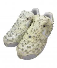 NIKE (ナイキ) Women's Air Force 1 Low Retro Reflective Crystal "Triple White" ホワイト×ベージュ サイズ:SIZE 26.5cm