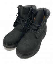 Timberland (ティンバーランド) 6インチプレミアムウォータープルーフブーツ ブラック サイズ:SIZE 6
