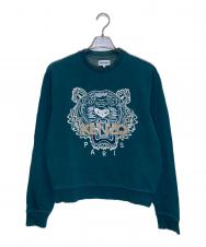 KENZO (ケンゾー) クラシックタイガー クルーネック スウェット グリーン サイズ:S