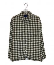 DESCENDANT (ディセンダント) MILPITAS PLAID LS SHIRT ベージュ サイズ:SIZE 3