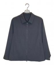 JOSEPH HOMME (ジョゼフ オム) テクノボイルストレッチ ジップアップブルゾン グレー サイズ:SIZE 48