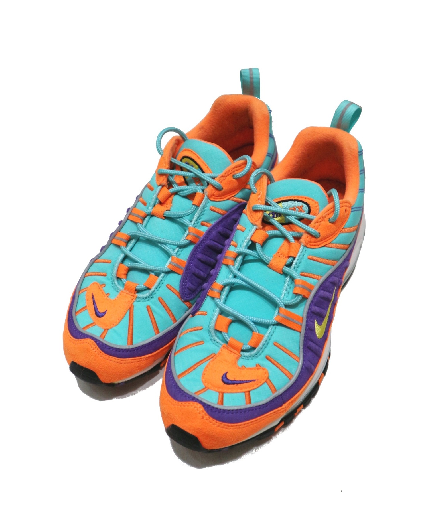 中古 古着通販 Nike ナイキ Air Max 98 Qs グリーン オレンジ