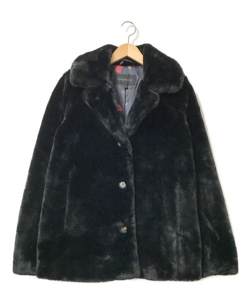 Oakwood（オークウッド）Oakwood (オークウッド) エコファーコート ブラック サイズ:XSの古着・服飾アイテム