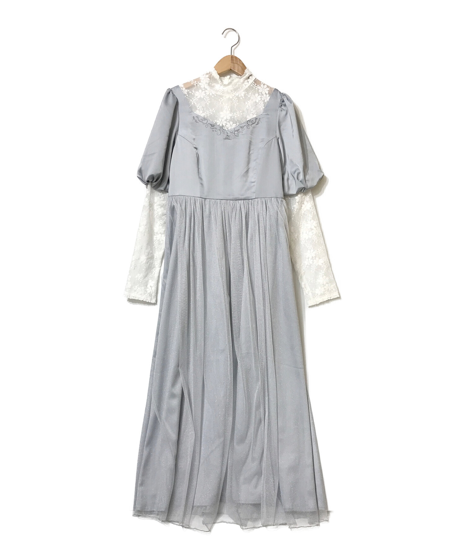 中古 古着通販 Maison De Fleur Disney メゾンドフルール ディズニー シンデレラワンピース ブルー サイズ F 未使用品 ブランド 古着通販 トレファク公式 Trefac Fashion