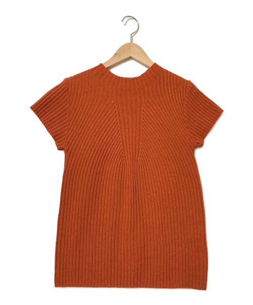RANDEBOO（ランデブー）RANDEBOO (ランデブー) Charm warmer knit オレンジ サイズ:FREEの古着・服飾アイテム