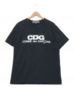 GOOD DESIGN SHOP COMME des GARCONS（グッドデザインショップ コムデギャルソン）の古着「ロゴTシャツ」｜ブラック