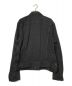 DIESEL (ディーゼル) デストロイ加工デニムジャケット ブラック サイズ:XL：12800円