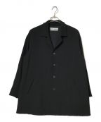 ISSEY MIYAKE（イッセイミヤケ）の古着「ウール4Bシャツジャケット」｜ブラック