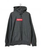 SUPREME（シュプリーム）の古着「Box Logo Hooded Sweatshirt」｜グレー