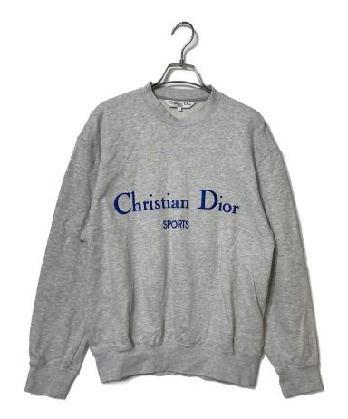 [中古]Christian Dior Sports(クリスチャン ディオールスポーツ)のレディース トップス ロゴスウェット