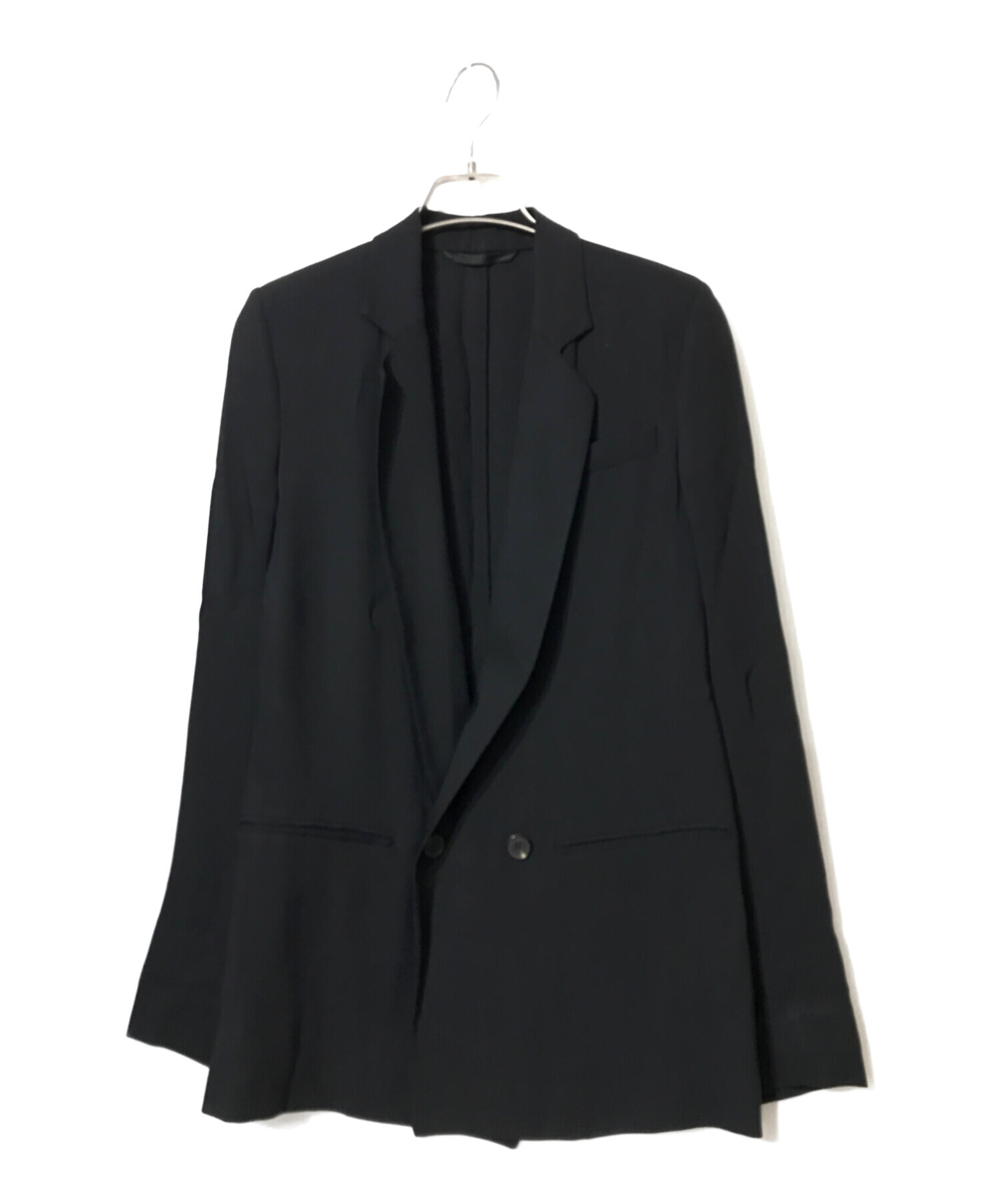 【中古・古着通販】Maison Margiela (メゾンマルジェラ) テーラードジャケット ブラック サイズ:36｜ブランド・古着通販 トレ
