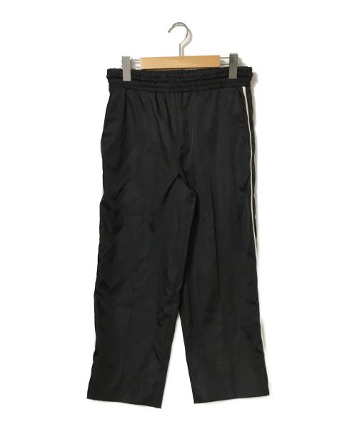 PRADA（プラダ）PRADA (プラダ) ナイロンギャバジンロゴプレートパンツ ブラック サイズ:36の古着・服飾アイテム